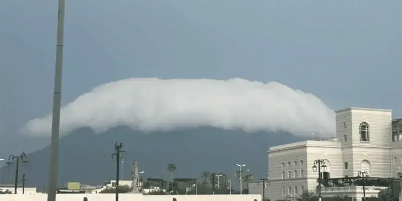 Cerro de la Silla en Monterrey: una postal entre nubes y lluvia 1 cerro de la silla en monterrey una postal entre nubes y lluvia